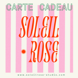 Carte Cadeau Soleil Rose